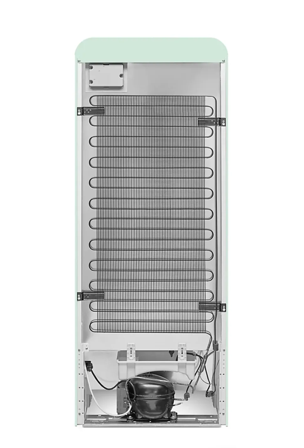 Réfrigérateur congélateur à poser ouverture gauche Smeg FAB28LPG5 244L / 26L vert d'eau