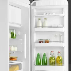 Réfrigérateur congélateur à poser Smeg FAB28RWH6 blanc - 244L / 26L - H.166cm x L.68,5cm x P.86cm