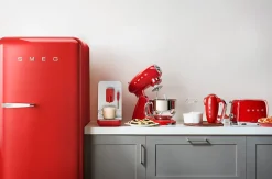 Réfrigérateur congélateur à poser ouverture droite Smeg FAB28RRD5 244L / 26L rouge