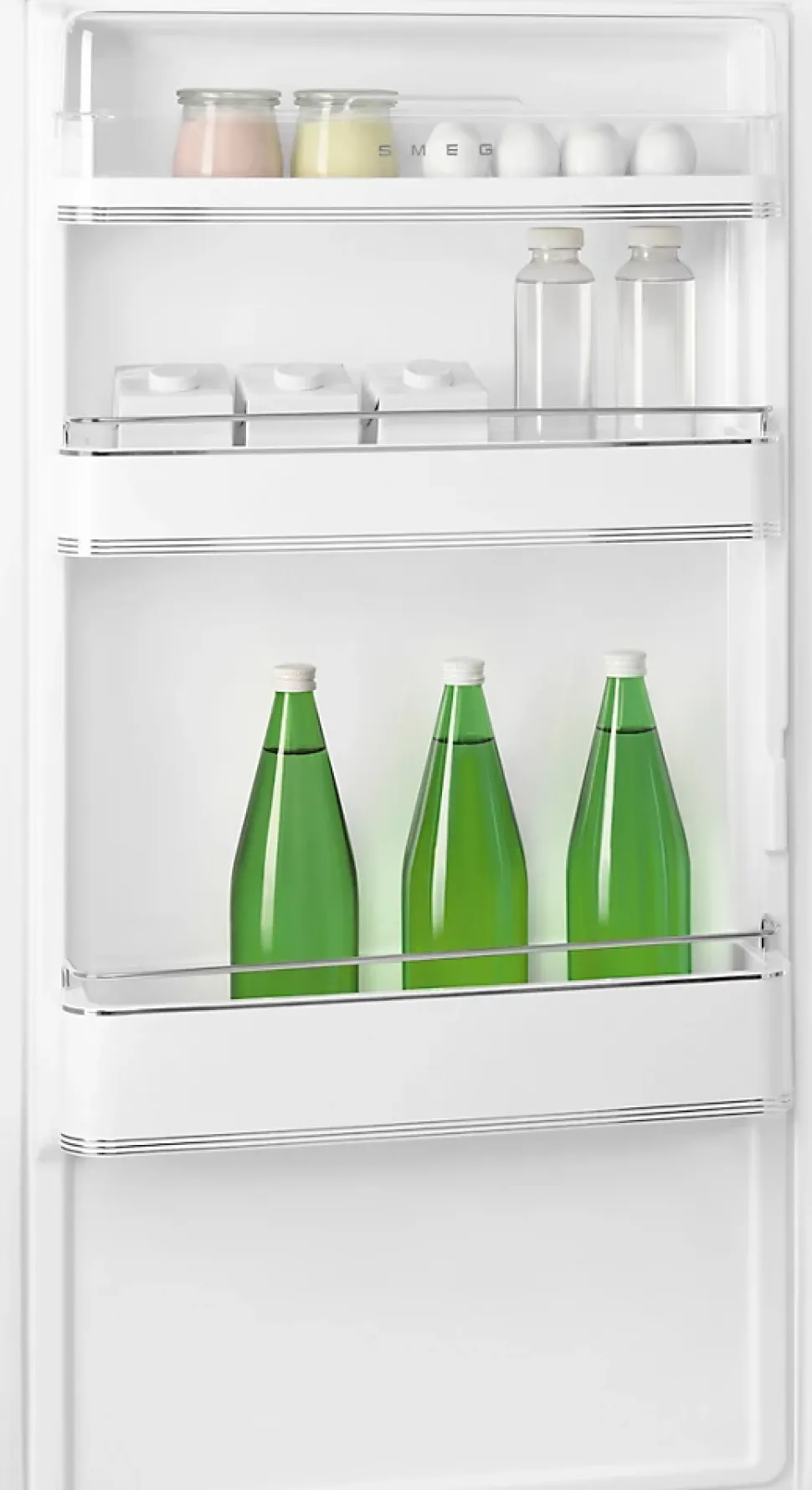 Réfrigérateur congélateur à poser ouverture gauche Smeg FAB32LBL5 234L / 97L noir