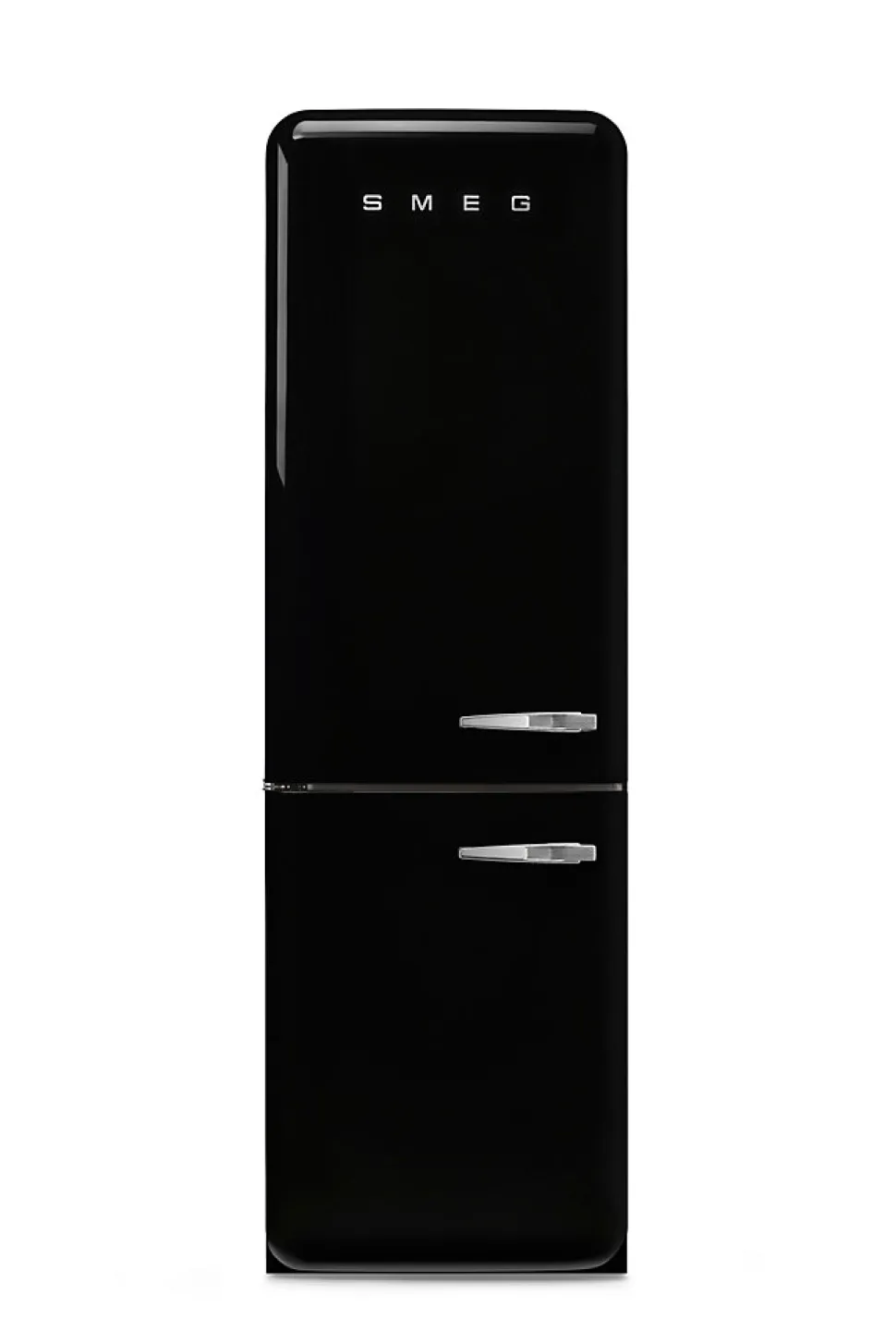 Réfrigérateur congélateur à poser ouverture gauche Smeg FAB32LBL5 234L / 97L noir