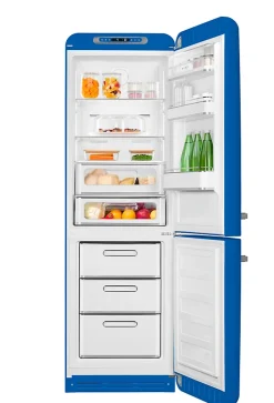 Réfrigérateur congélateur à poser ouverture droite Smeg FAB32RBE5 234L / 97L bleu