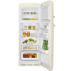 Réfrigérateur congélateur à poser Smeg FAB30RCR6 crème - 222L / 72L - H.181,5cm x L.68,5cm x P.86cm