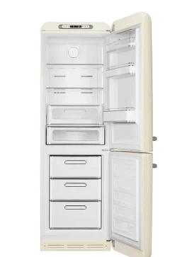 Réfrigérateur congélateur à poser ouverture droite Smeg FAB32RCR5 234L / 97L crème