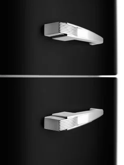 Réfrigérateur congélateur à poser ouverture droite Smeg FAB30RBL5 222L / 72L noir