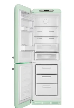 Réfrigérateur congélateur à poser ouverture gauche Smeg FAB32RPD5 234L / 97L vert d'eau