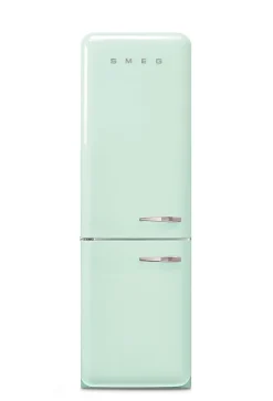 Réfrigérateur congélateur à poser ouverture gauche Smeg FAB32RPD5 234L / 97L vert d'eau