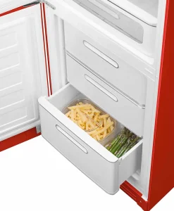 Réfrigérateur congélateur à poser ouverture gauche Smeg FAB32LRD5 234L / 97L rouge