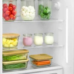 Réfrigérateur congélateur à poser Smeg FAB28RBL6 noir - 244L / 26L - H.166cm x L.68,5cm x P.86cm