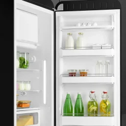Réfrigérateur congélateur à poser Smeg FAB28RBL6 noir - 244L / 26L - H.166cm x L.68,5cm x P.86cm