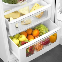 Réfrigérateur congélateur à poser Smeg FAB30RWH6 blanc - 222L / 72L - H.181,5cm x L.68,5cm x P.86cm