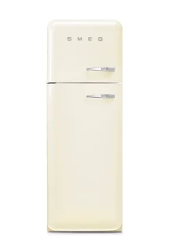 Réfrigérateur congélateur à poser ouverture gauche Smeg FAB30LCR5 222L / 72L crème