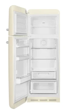 Réfrigérateur congélateur à poser ouverture gauche Smeg FAB30LCR5 222L / 72L crème