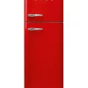 Réfrigérateur congélateur à poser ouverture droite Smeg FAB30RRD5 222L / 72L rouge
