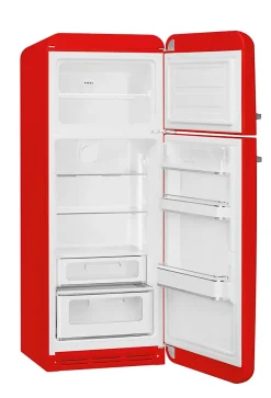 Réfrigérateur congélateur à poser ouverture droite Smeg FAB30RRD5 222L / 72L rouge