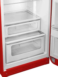 Réfrigérateur congélateur à poser ouverture droite Smeg FAB30RRD5 222L / 72L rouge