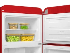 Réfrigérateur congélateur à poser ouverture droite Smeg FAB30RRD5 222L / 72L rouge