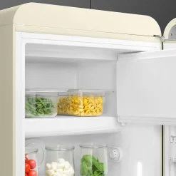 Réfrigérateur congélateur à poser Smeg FAB28RCR6 crème - 244L / 26L - H.166cm x L.68,5cm x P.86cm