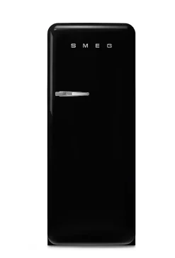Réfrigérateur congélateur à poser ouverture droite Smeg FAB28RBL5 244L / 26L noir