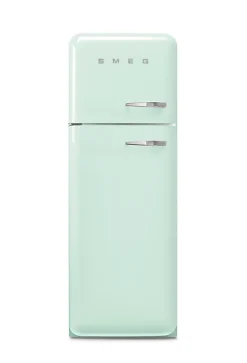 Réfrigérateur congélateur à poser ouverture gauche Smeg FAB30LPG5 222L / 72L vert d'eau