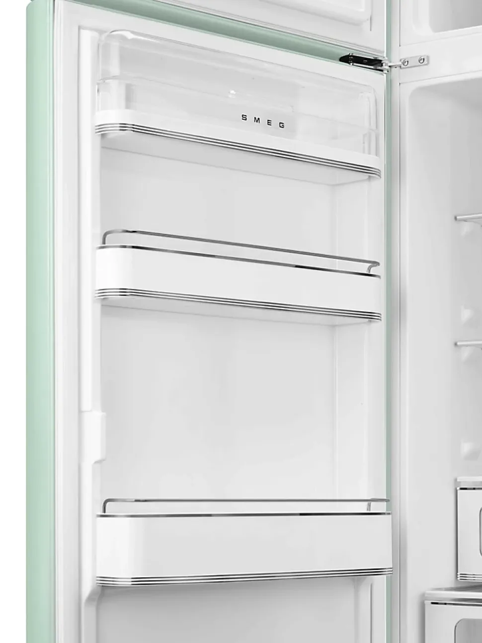 Réfrigérateur congélateur à poser ouverture gauche Smeg FAB30LPG5 222L / 72L vert d'eau