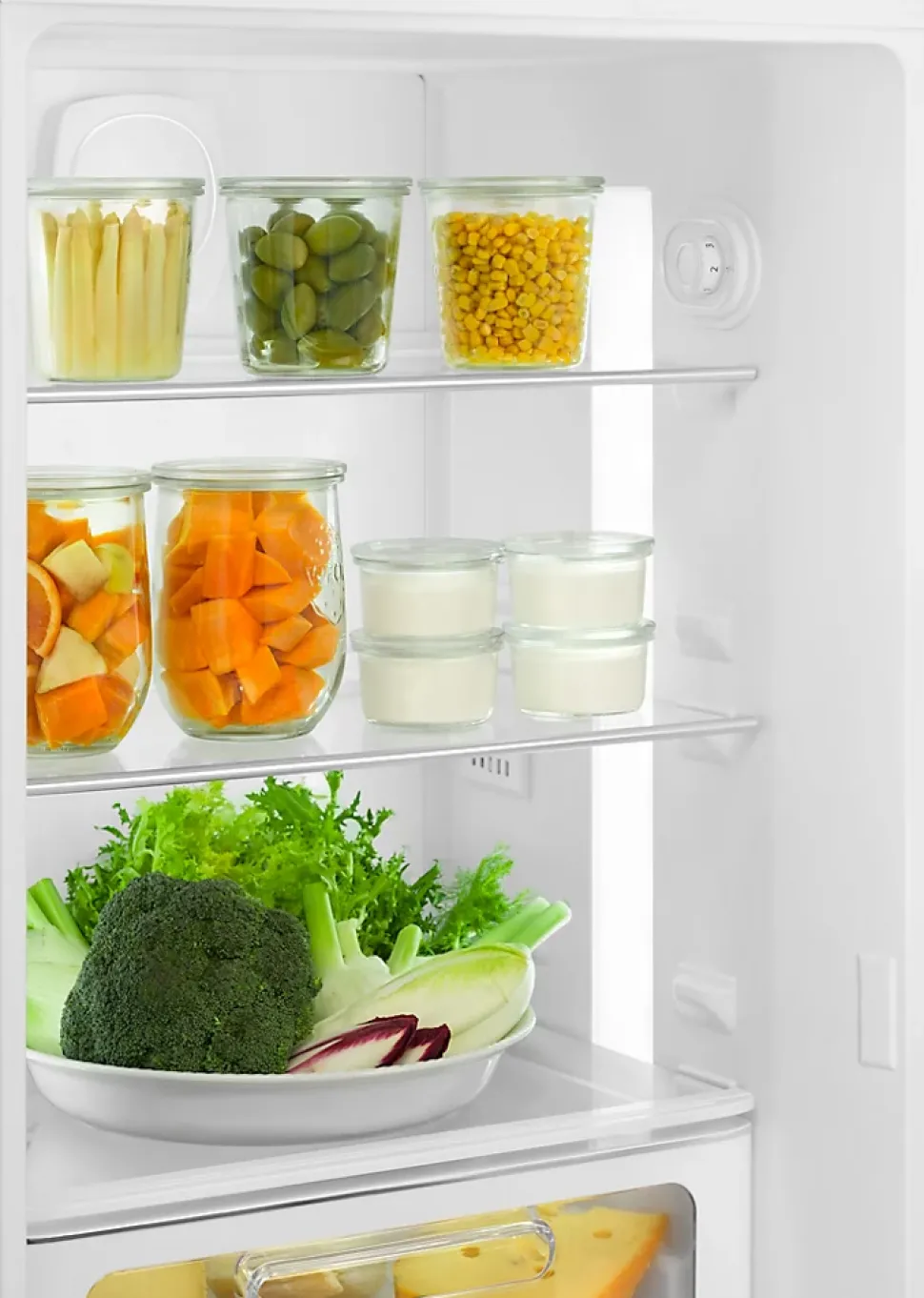 Réfrigérateur congélateur à poser ouverture gauche Smeg FAB30LPG5 222L / 72L vert d'eau