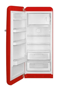 Réfrigérateur congélateur à poser ouverture gauche Smeg FAB28LRD5 244L / 26L rouge
