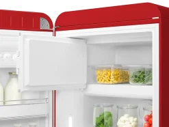Réfrigérateur congélateur à poser ouverture gauche Smeg FAB28LRD5 244L / 26L rouge