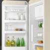 Réfrigérateur congélateur à poser Smeg FAB28LCR6 crème - 244L / 26L - H.166cm x L.68,5cm x P.86cm
