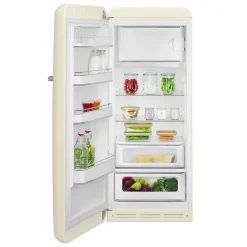 Réfrigérateur congélateur à poser Smeg FAB28LCR6 crème - 244L / 26L - H.166cm x L.68,5cm x P.86cm