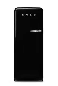 Réfrigérateur congélateur à poser ouverture gauche Smeg FAB28LBL5 244L / 26L noir