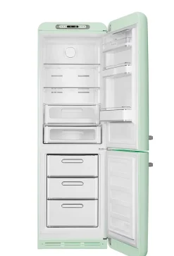 Réfrigérateur congélateur à poser ouverture droite Smeg FAB32RPG5 234L / 97L vert d'eau
