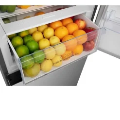 Réfrigérateur congélateur bas - CONTINENTAL EDISON - CEFC336NFIX1 - 336L - Classe D - 59,5 x 59 x 200,4 cm - Silver