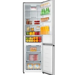 Réfrigérateur congélateur bas - CONTINENTAL EDISON - CEFC336NFIX1 - 336L - Classe D - 59,5 x 59 x 200,4 cm - Silver