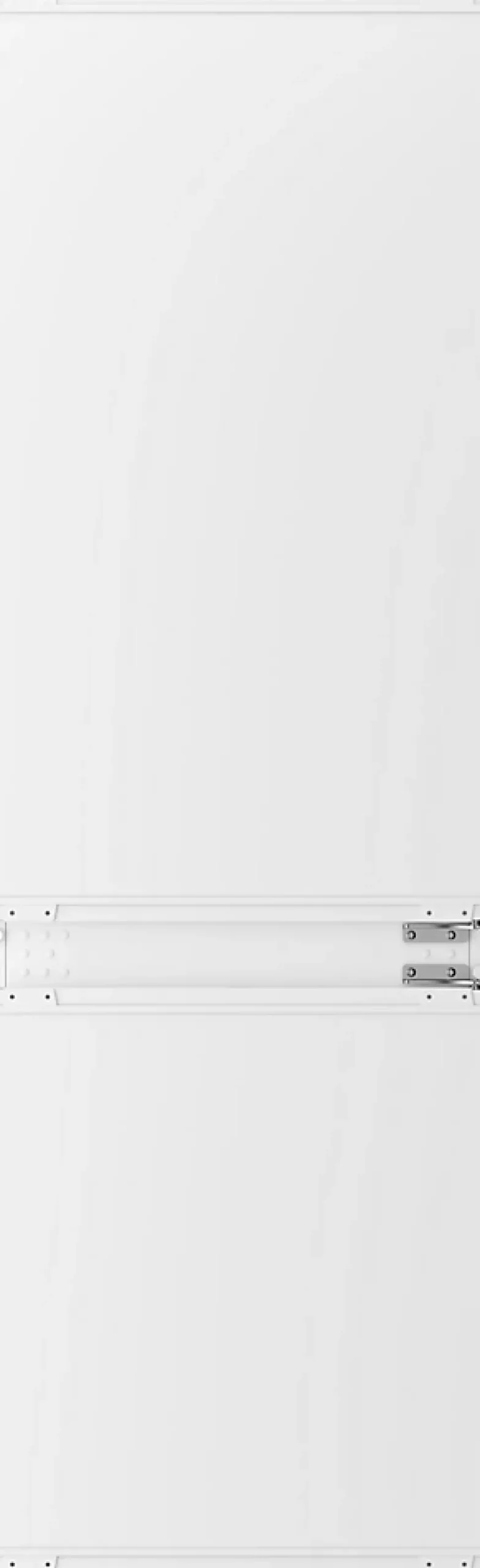 Réfrigérateur congélateur encastrable porte réversible Beko BCSA285K4SFN 193L / 78L, blanc