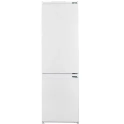 Réfrigérateur congélateur encastrable porte réversible Beko ICQFVD373 193L / 69L, blanc