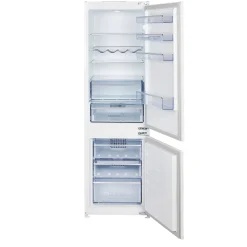Réfrigérateur congélateur encastrable porte réversible Beko ICQFVD373 193L / 69L, blanc