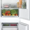 Réfrigérateur congélateur encastrable porte réversible Bosch KIV86NSF0 182L / 83L, blanc