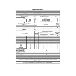 Réfrigérateur double porte BEKO RDSA310M40WN - Classe E - 306 L