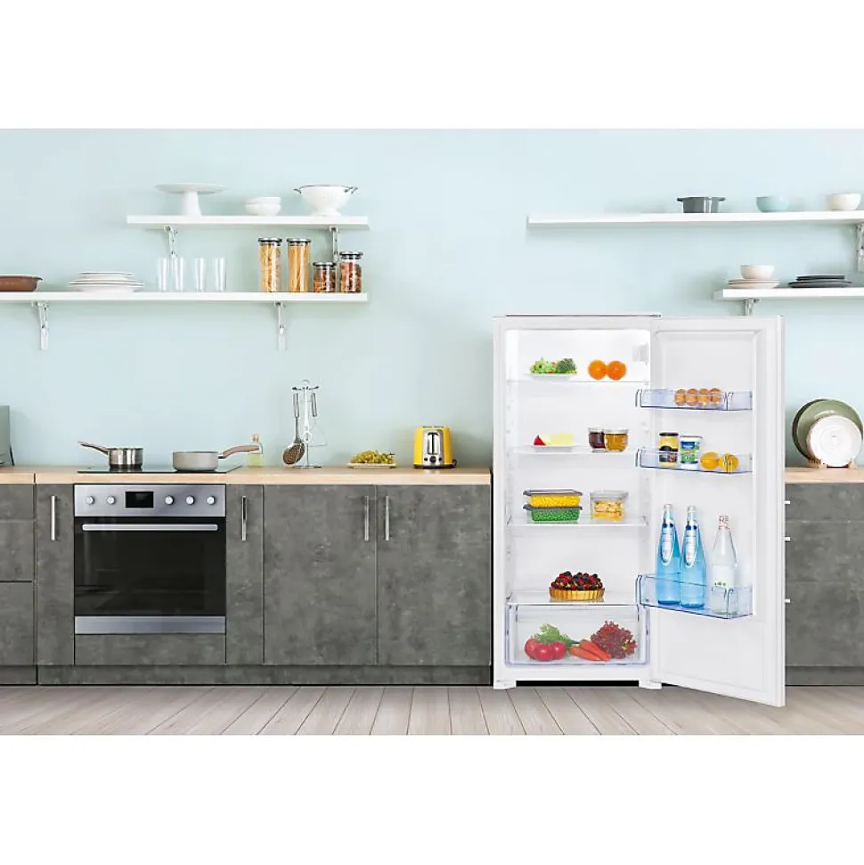 Réfrigérateur encastrable 199L Blanc Bomann VSE7811