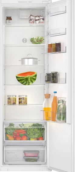 Réfrigérateur encastrable porte réversible Bosch KIR81NSE0 310L, blanc