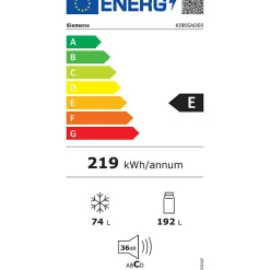 Réfrigérateur encastrable SIEMENS E, KI86SADE0