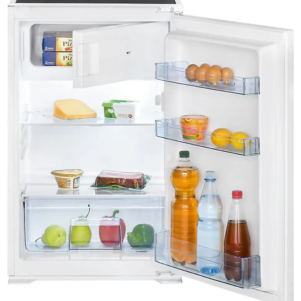 Réfrigérateur et congélateur encastrable 118L Blanc Bomann KSE7810