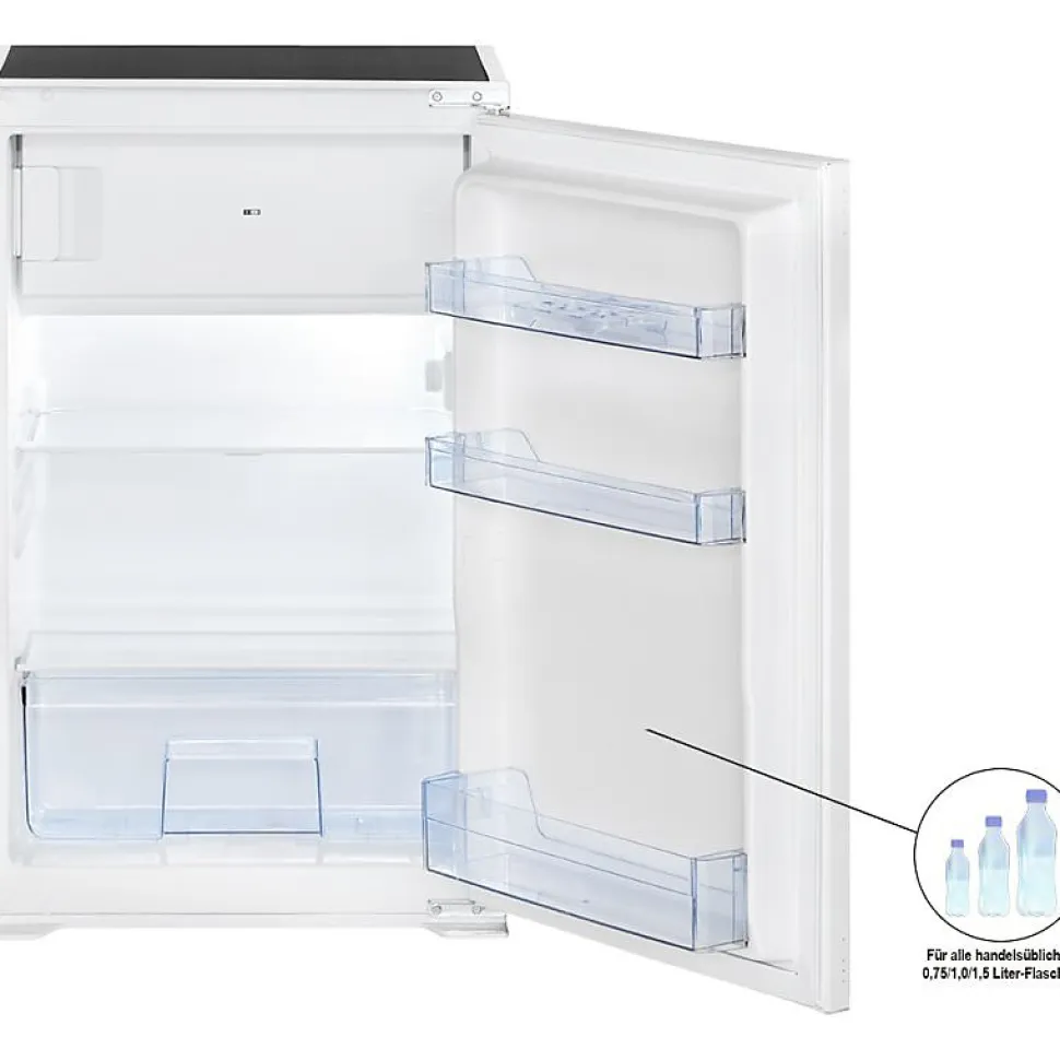 Réfrigérateur et congélateur encastrable 118L Blanc Bomann KSE7810