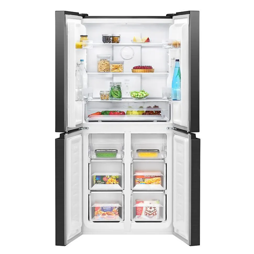 Réfrigérateur et congélateur 362L Noir Bomann KG7358-Noir