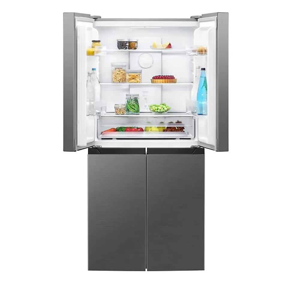 Réfrigérateur et congélateur 362L Inox Bomann KG7358-Inox