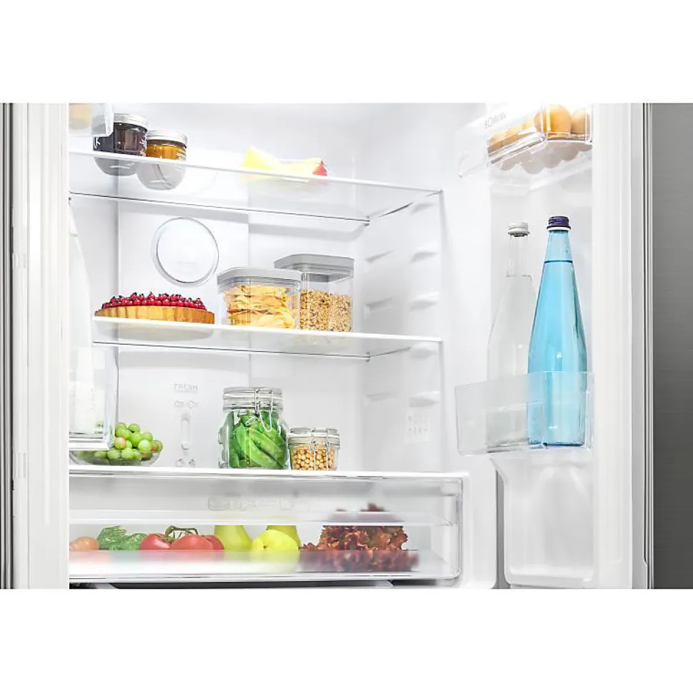 Réfrigérateur et congélateur 362L Inox Bomann KG7358-Inox
