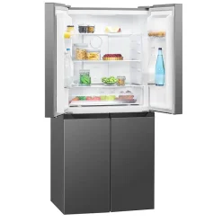 Réfrigérateur et congélateur 362L Inox Bomann KG7358-Inox