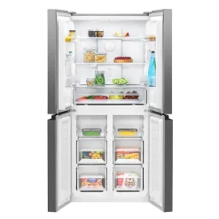 Réfrigérateur et congélateur 362L Inox Bomann KG7358-Inox