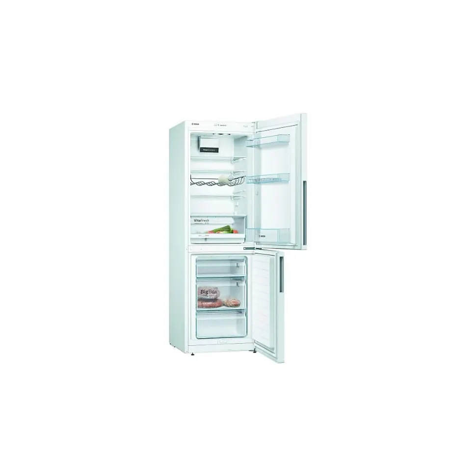 réfrigérateur frigo combiné blanc 289L froid brassé Eclairage LED BOSCH